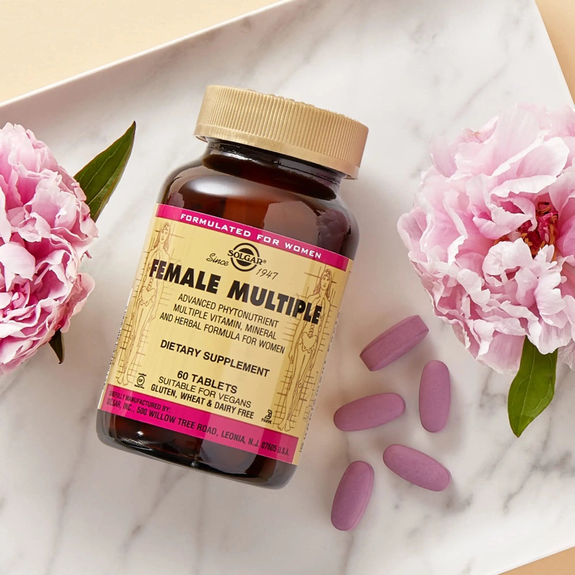 Solgar Female Multiple, 120 Tablets - Multivitamin, Mineral & Herbal Formula for Women - Advanced Phytonutrient Solgar buy supplements canada