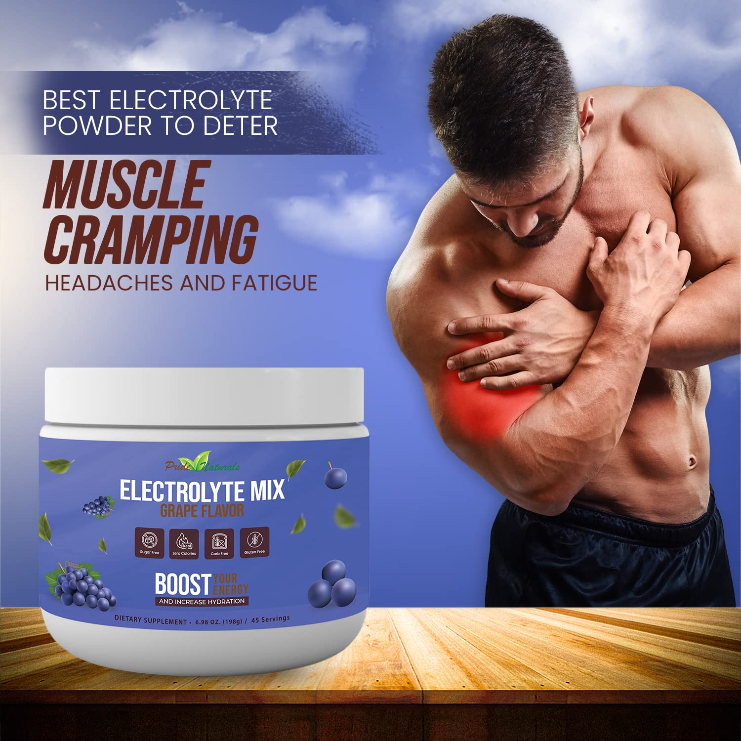 Electrolyte Powder - Refreshing Workout Recovery Electrolytes, Sugar Free, Gluten Free Pride Naturals, Inc buy supplements canada