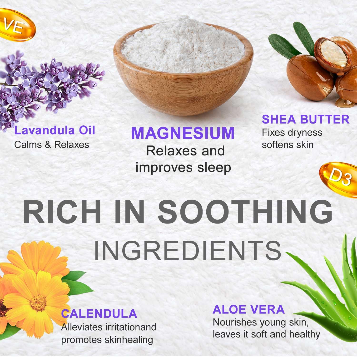 RIGBOO Magnesium Lotion for Sleep, Magnesium Cream, Muscle Relief and Relaxation Non-Greasy, Fast Absorbing Body Lotion with Coconut Oil with Chamomile, Safe for Sensitive Skin (Lavender) RIGBOO buy supplements canada