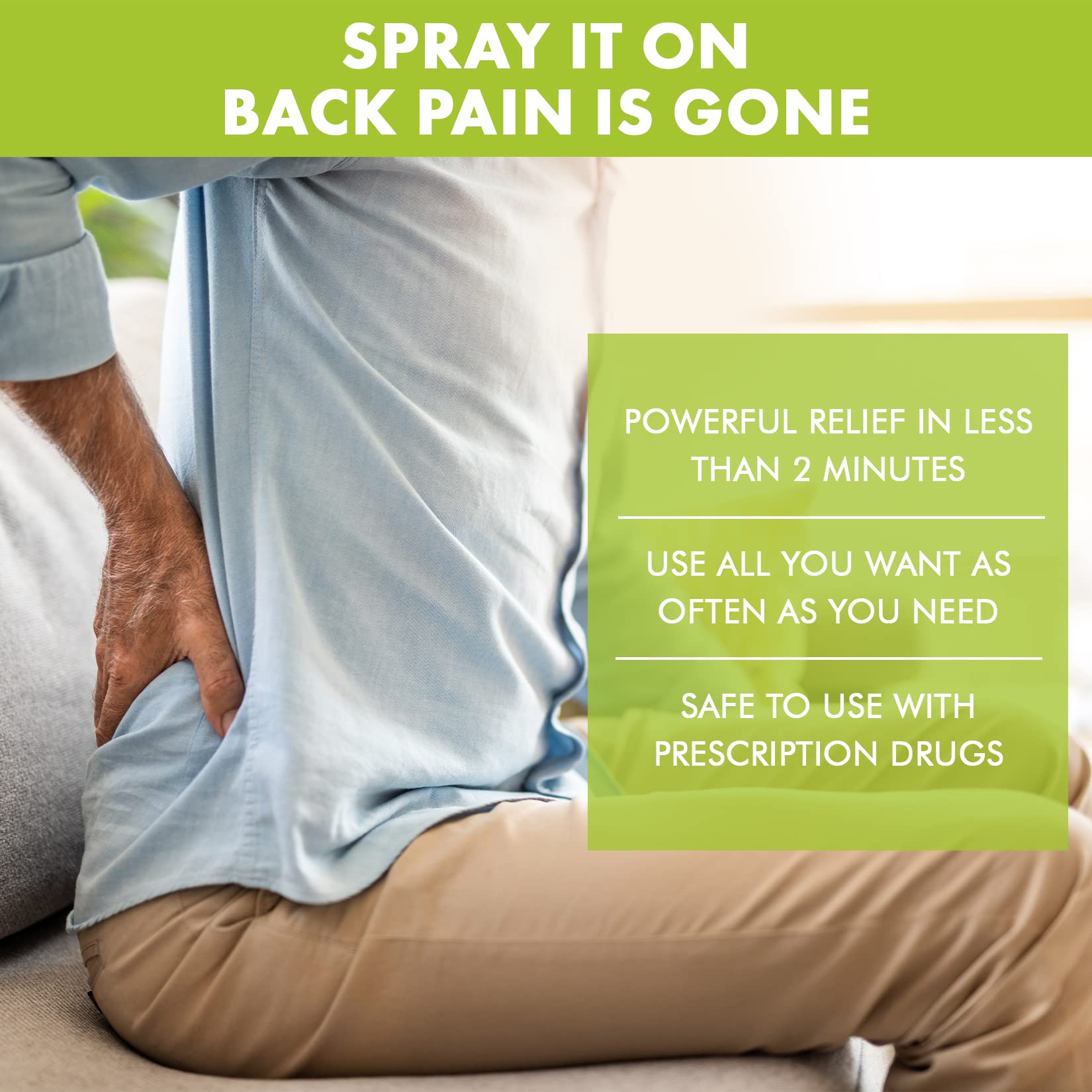 Premiere's Pain Spray All-Natural Menthol & Peppermint Roller Herbal Blend for Joint and Nerve Pain, Muscle Soreness, Sprains, Cramps, Sports Injuries, Back Pain & Neck Shoulder Aches - 1 Pack Premiere's Pain Spray buy supplements canada