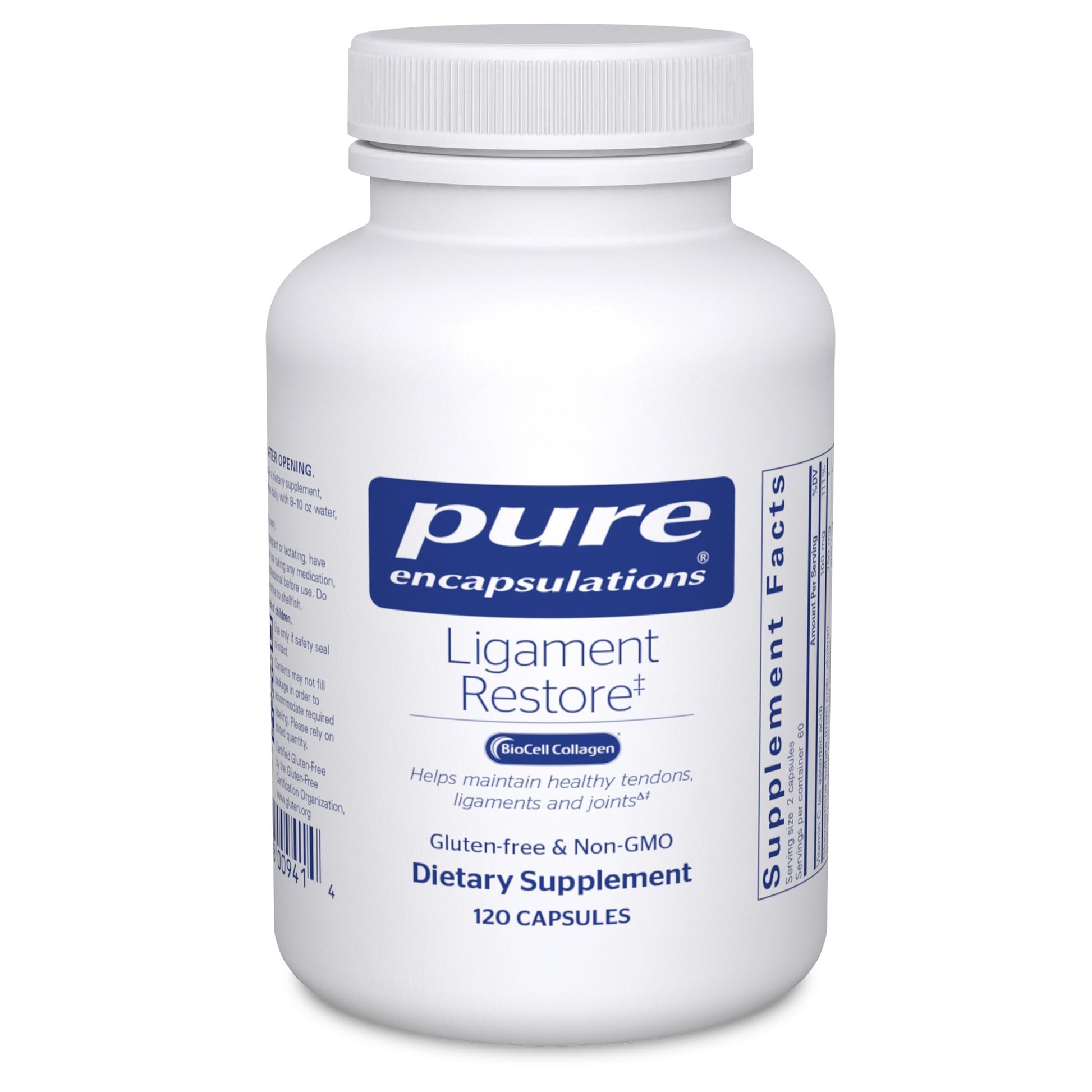 Pure Encapsulations - Ligament Restore - Dietary Supplement Helps Maintain Healthy Tendons, Ligaments and Joints - 120 Capsules Pure Encapsulations buy supplements canada