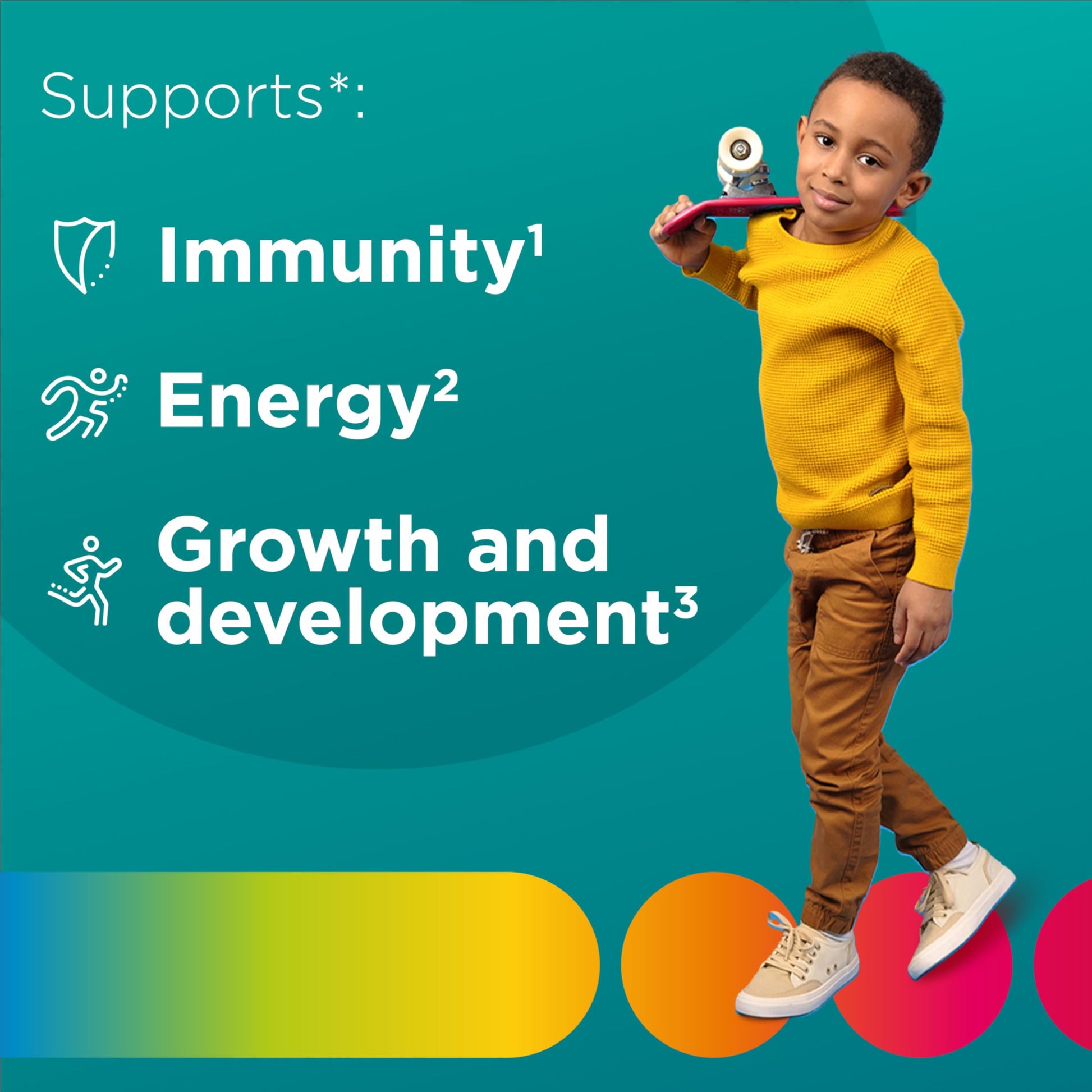 Centrum Kids Multivitamin Gummies, Tropical Punch Flavor Made With Natural Flavors, Stocking Stuffer, 150 Count, 150 Day Supply Centrum buy supplements canada