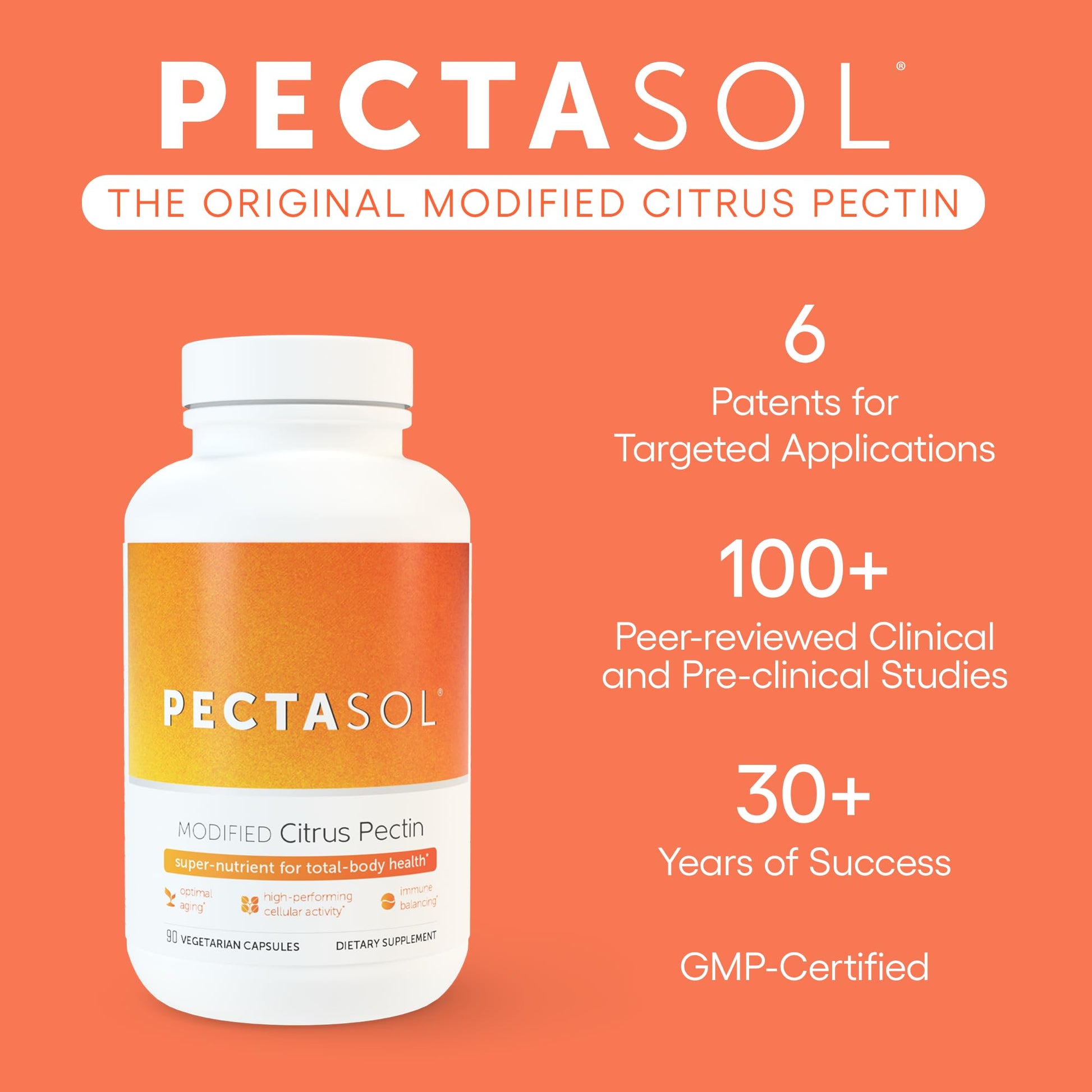 PectaSol Modified Citrus Pectin – 184g Berry Powder – Total-Body Health Supplement to Support the Heart, Immune System, Inflammation Response & Healthy Aging + Maintain Healthy Galectin-3 Levels EcoNugenics buy supplements canada