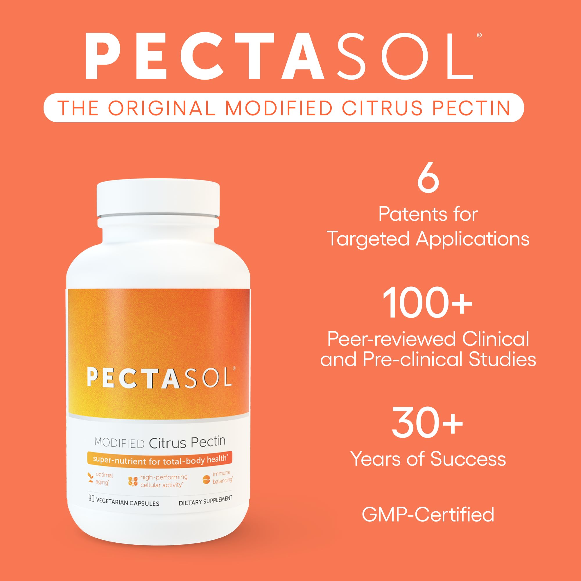 PectaSol Modified Citrus Pectin – 184g Berry Powder – Total-Body Health Supplement to Support the Heart, Immune System, Inflammation Response & Healthy Aging + Maintain Healthy Galectin-3 Levels EcoNugenics buy supplements canada