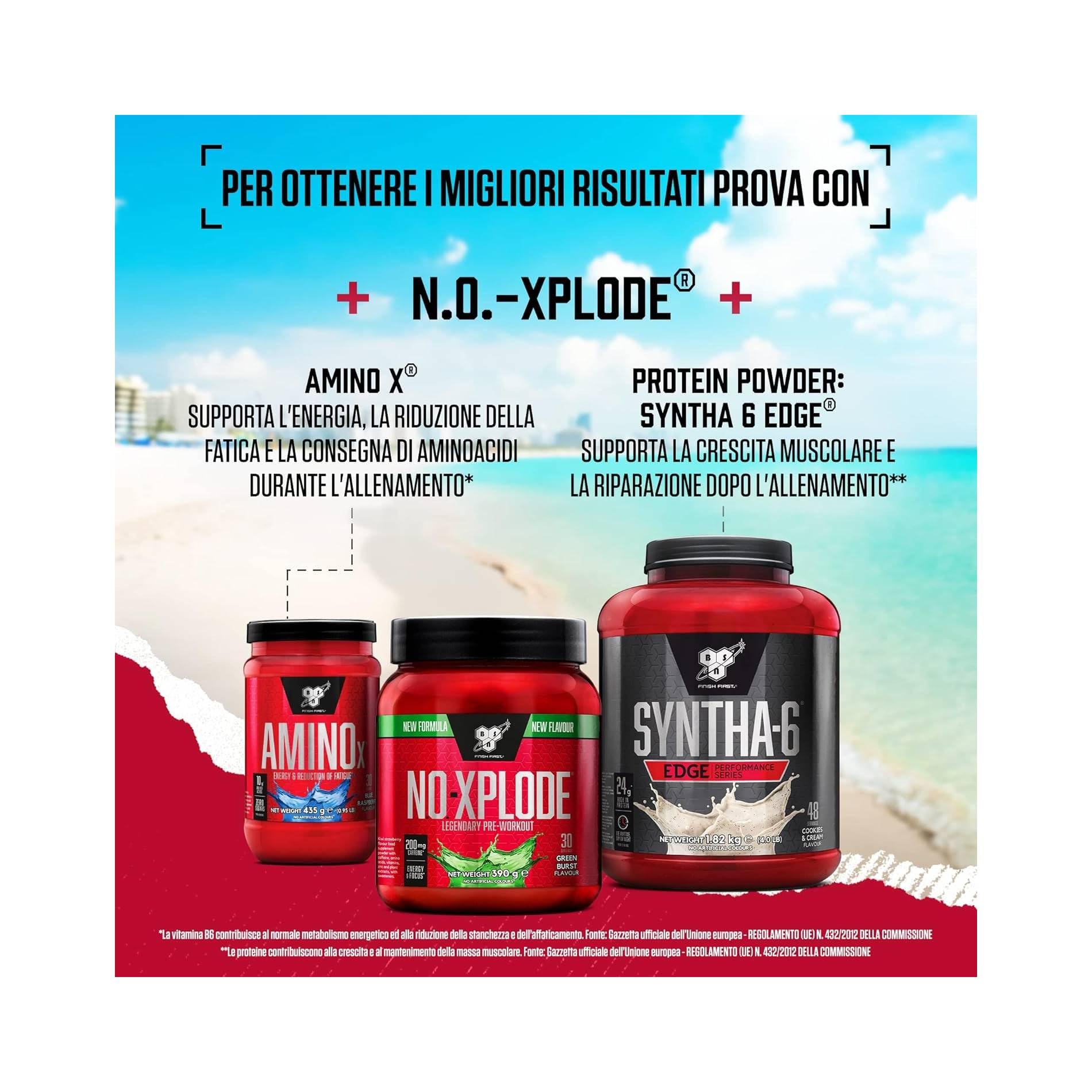 BSN Nutrition N.O.-Xplode Pre Workout Powder Food Supplement, Energy and Focus BSN buy supplements canada
