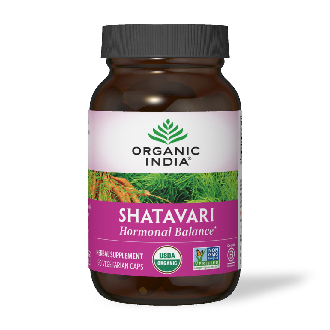 ORGANIC INDIA Shatavari Herbal Supplement - Supports Hormonal Balance, Immune and Inflammatory Response, Vegan, Gluten-Free, USDA Organic, Supports Reproductive Health - 90 Capsules ORGANIC INDIA buy supplements canada