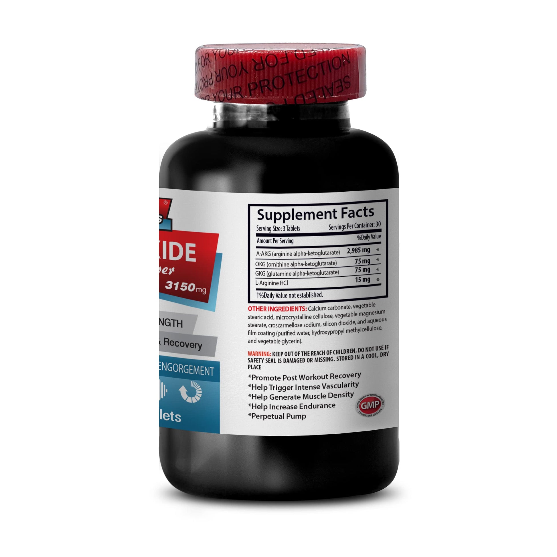 Nitric Oxide boosters with arginine - Nitric Oxide Muscle Power 3150mg - Improves Circulation Sport Supplements buy supplements canada