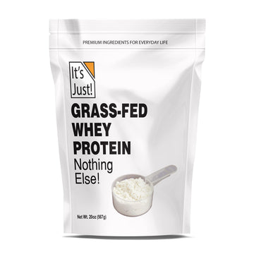 It's Just! - 100% Whey Protein Concentrate, Made in USA, Premium WPC-80, No Added It's Just! buy supplements canada