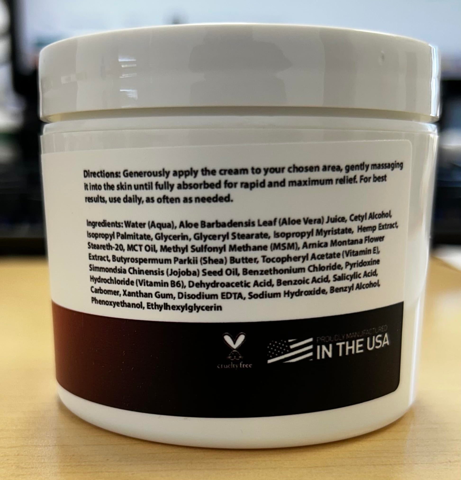 Medical Miracles Hemp Cream - Ideal for Hips, Joints, Neck, Back, Elbows, Fingers, Hands, and Knees (1000mg) Now NEW 4OZ Size Medical Miracles buy supplements canada
