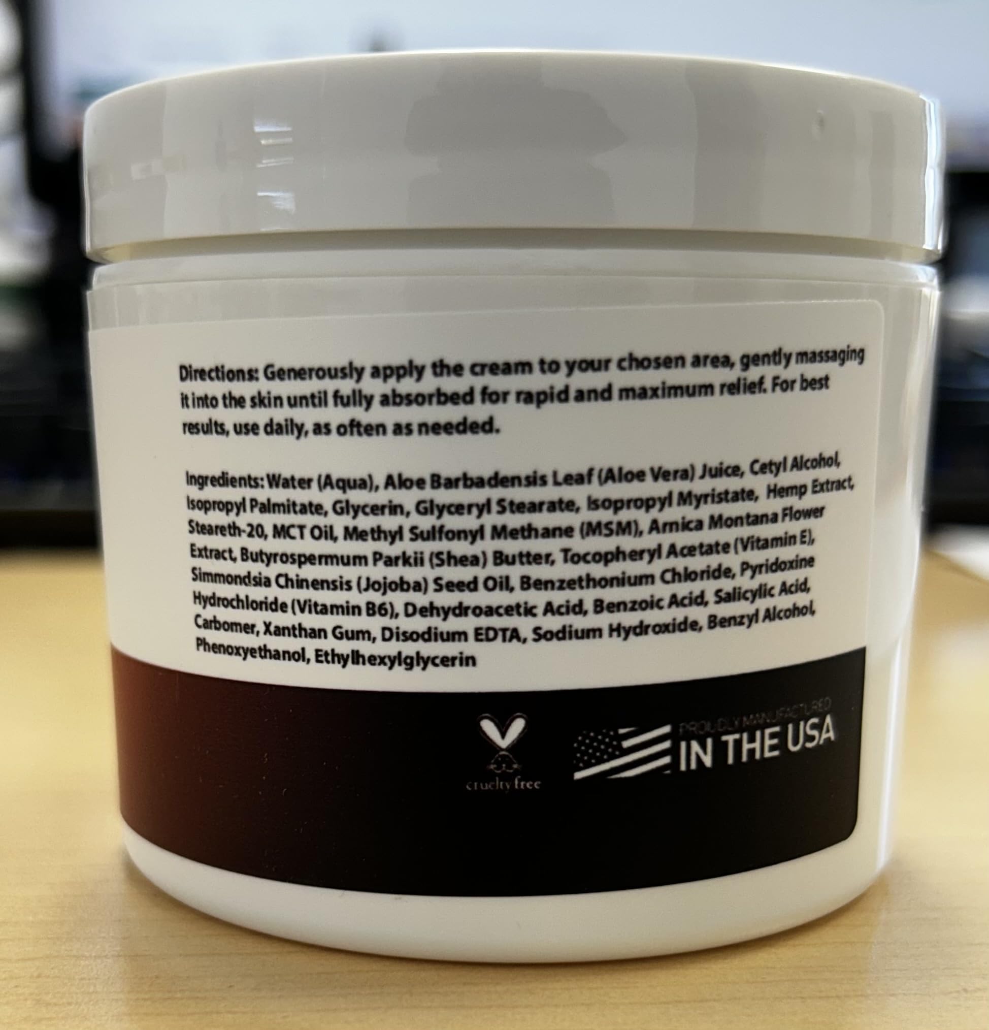Medical Miracles Hemp Cream - Ideal for Hips, Joints, Neck, Back, Elbows, Fingers, Hands, and Knees (1000mg) Now NEW 4OZ Size Medical Miracles buy supplements canada