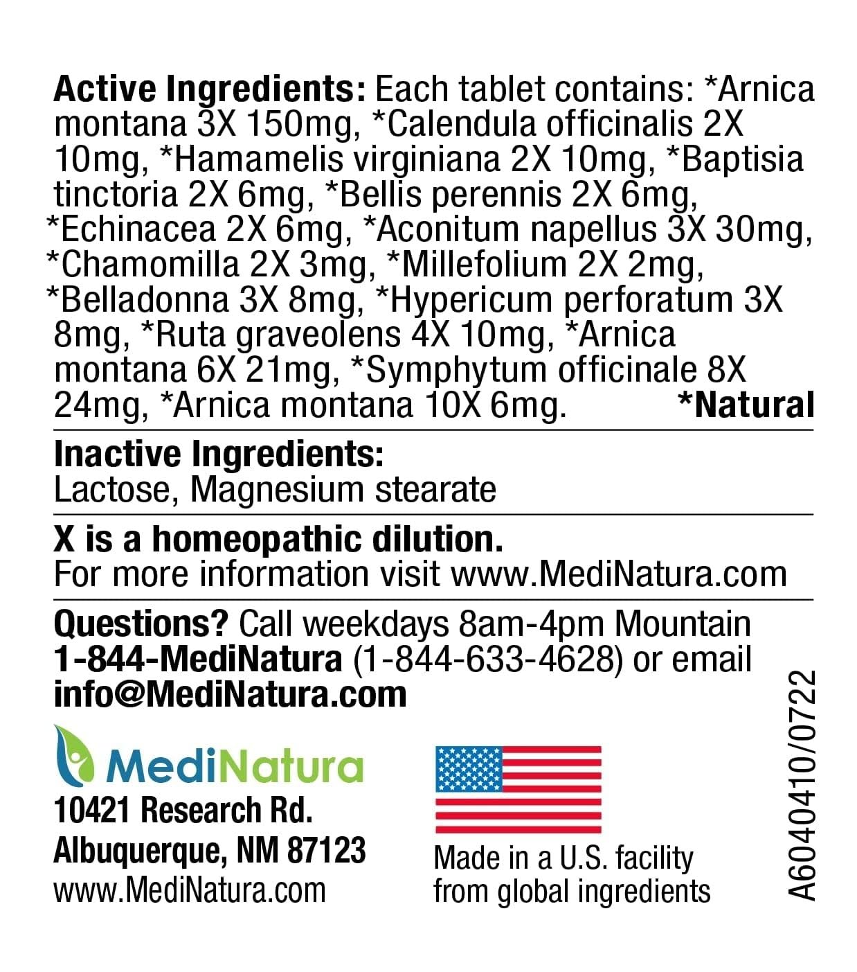 MediNatura Plant-Powered Pet Pain Relief Bundle T-Relief Pet Pain Tablets (90) + T-Relief Pet Arthritis (90) 12 Plant-Based Homeopathic Pain Relievers with Arnica - Support for Muscles, Joints + HIPS MediNatura buy supplements canada