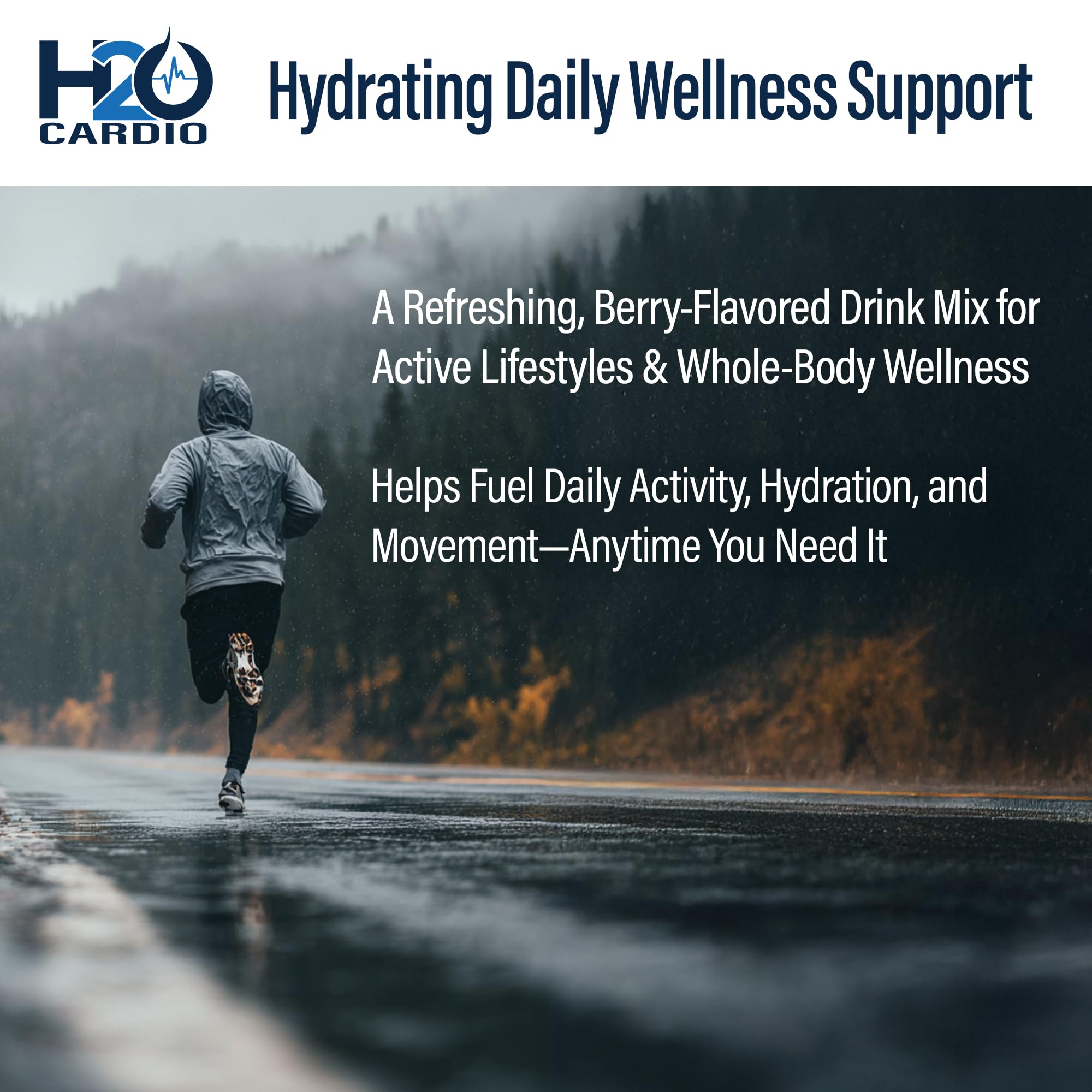 H2O Cardio | Nitric Oxide Supplement Drink | Wellness & Hydration Support | Arginine & Citrulline Powder | Berry Flavored Drink Mix for Daily Activity | Net Wt. 3.35 Ounces H2O CARDIO buy supplements canada