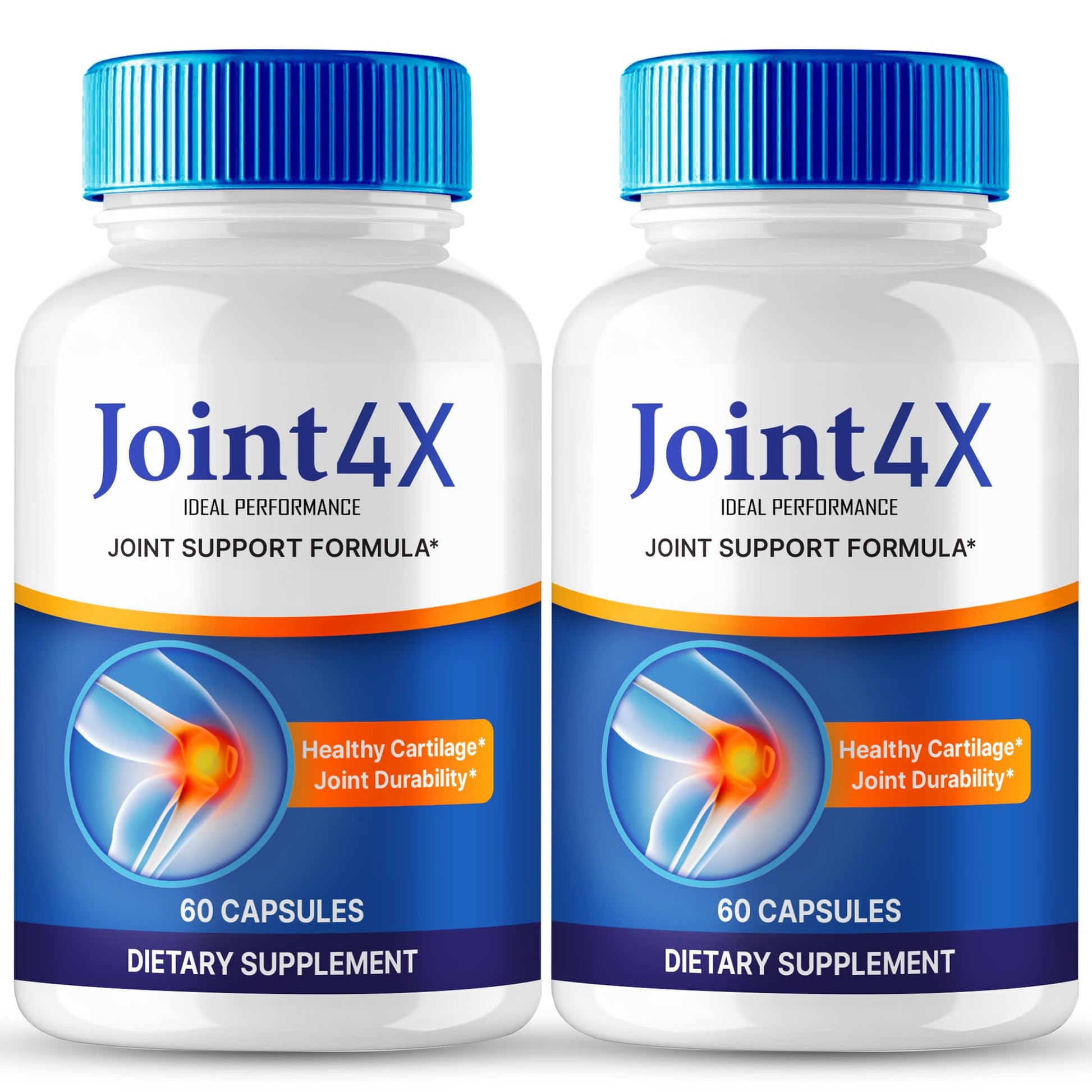 IDEAL PERFORMANCE Joint4X Joint Support Capsules, Official Joint-4X Supplement Pills, All-Natural Formula to Fortify Bones and Bolster Flexibility - Maximum Strength, Joint 4X Pills Reviews (2 Pack) IDEAL PERFORMANCE buy supplements canada
