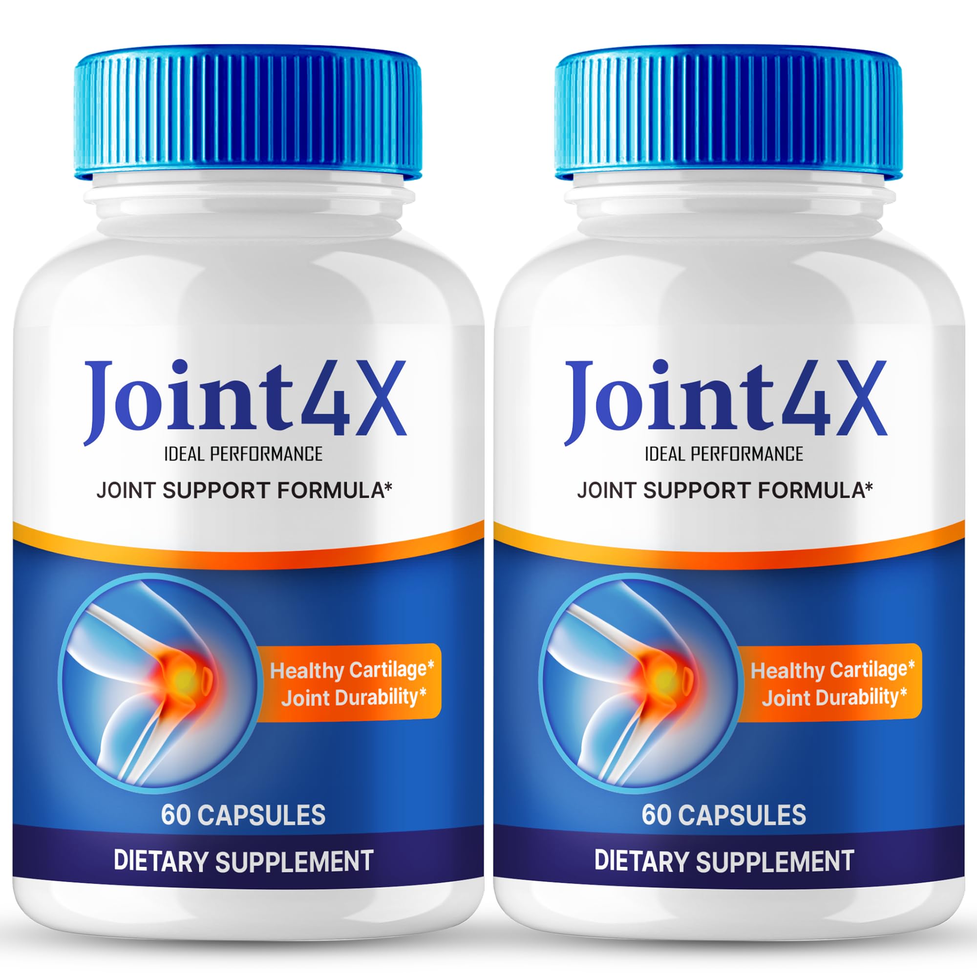 IDEAL PERFORMANCE Joint4X Joint Support Capsules, Official Joint-4X Supplement Pills, All-Natural Formula to Fortify Bones and Bolster Flexibility - Maximum Strength, Joint 4X Pills Reviews (2 Pack) IDEAL PERFORMANCE buy supplements canada