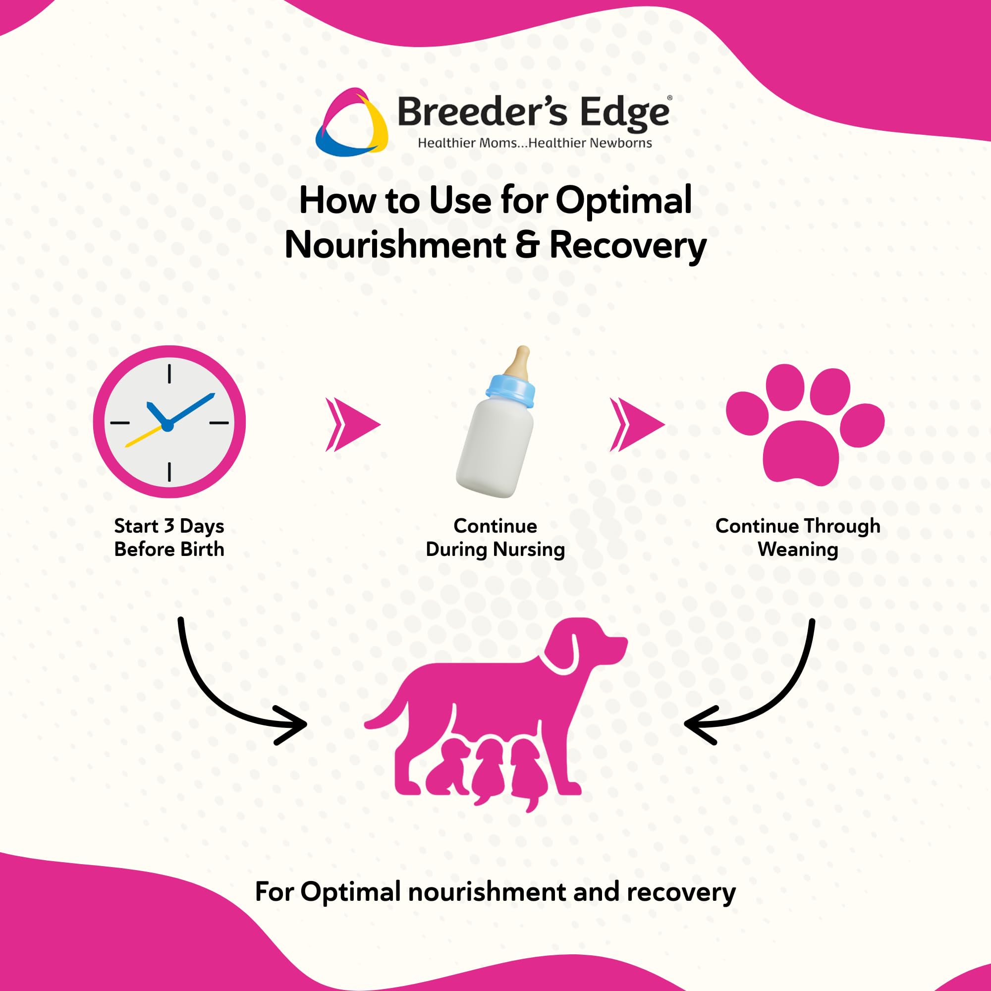 Breeder's Edge Oxy Momma Soft Chews, Postnatal Vitamin Supplement for Lactating Dogs and Cats, Supports Recovery, Hormones, and Next Pregnancy - for Small Dogs & Cats, 40ct Soft Chews Revival Animal Health buy supplements canada