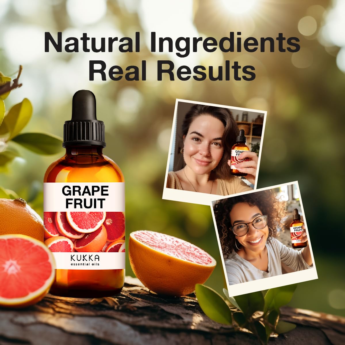 Kukka Grapefruit Essential Oil for Diffuser - 100% Natural Grapefruit Essential Oil for Skin KUKKA essential oils buy supplements canada