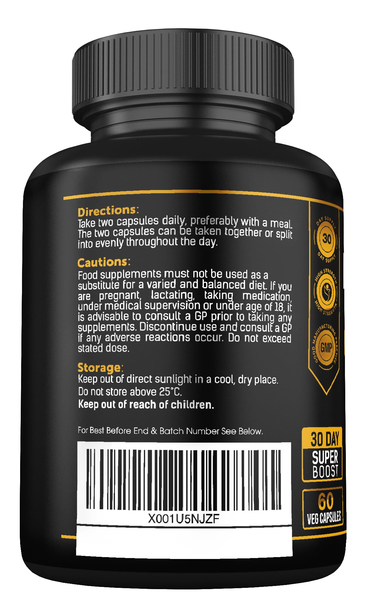 Lions Mane Supplement High Strength 26,000mg Plus 5 Vitamins SS Sport Supplies buy supplements canada