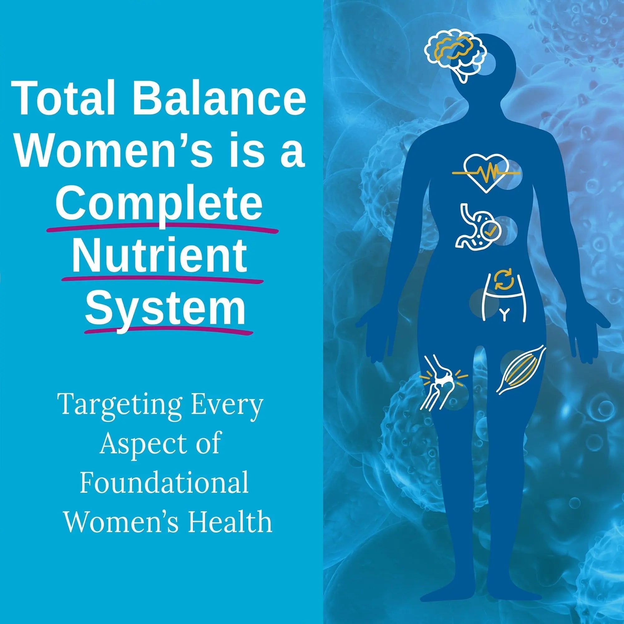 Xtendlife Total Balance Women's Premium Extra Strength Daily Multivitamin & Mineral - 90+ Nutrients for Complete Immune Xtendlife buy supplements canada