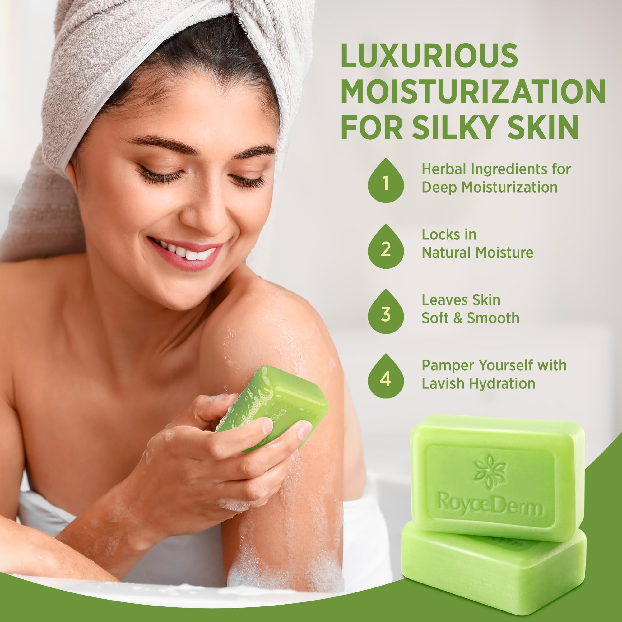 Roycederm Antifungal Bar Soap - Tea tree Oil Soap - Athlete’s Foot Treatment for Jock Itch & Ringworm Roycederm buy supplements canada