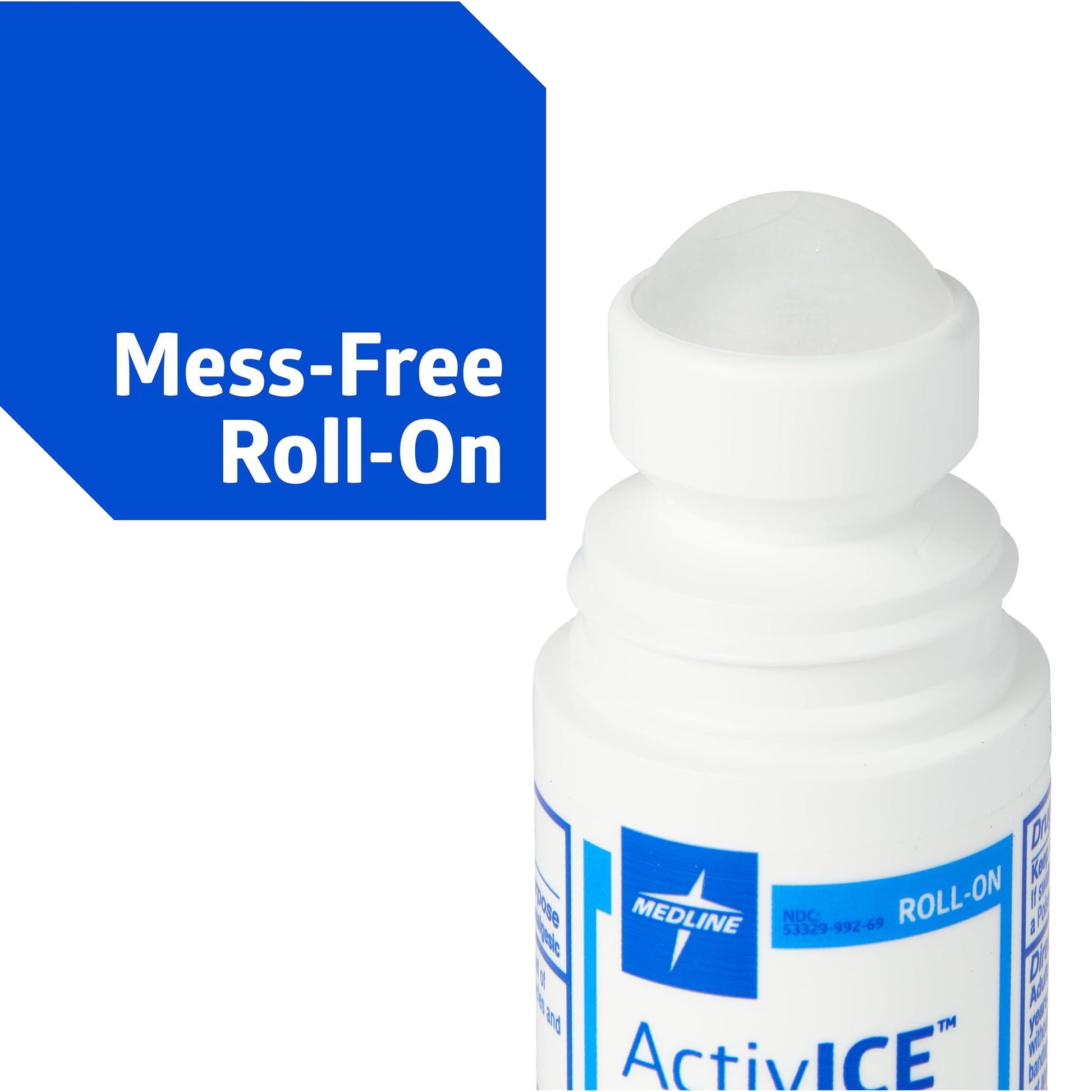 Medline ActivICE Roll-On Cooling Gel, Topical Pain Relief for Arthritis, Joint, Muscle, Back & Body Aches & Pain, 3 oz (3 Count) Medline buy supplements canada