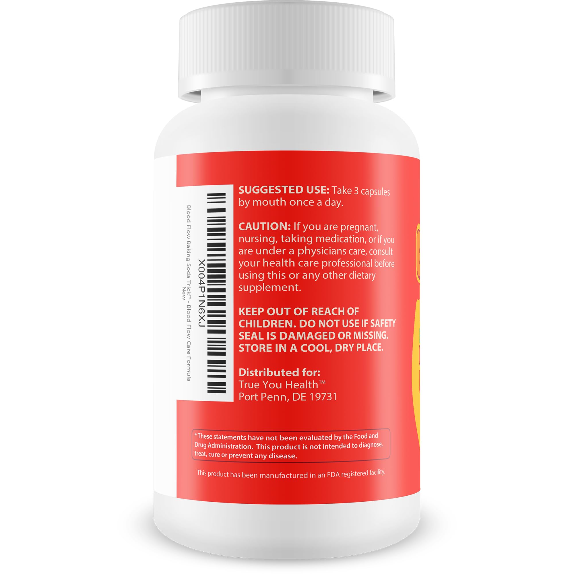 Baking Soda Trick for Men - Our Best Blood Flow Pills - Male Circulation Supplement for Advanced Blood Flow Care - Natural Circulation Supplements - Blood Circulation Supplements for Men True You Health buy supplements canada