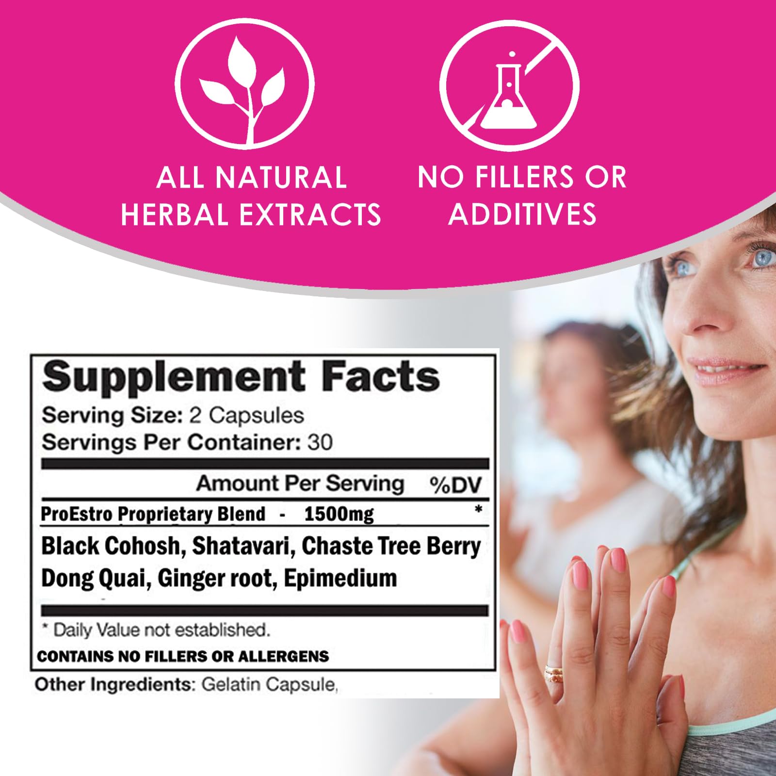 VH Nutrition PROESTRO | Estrogen Support* Supplement for Women | Extra Strength Hormone Balance* for Her | 60 Capsules in Easy to Swallow Pills VH Nutrition buy supplements canada
