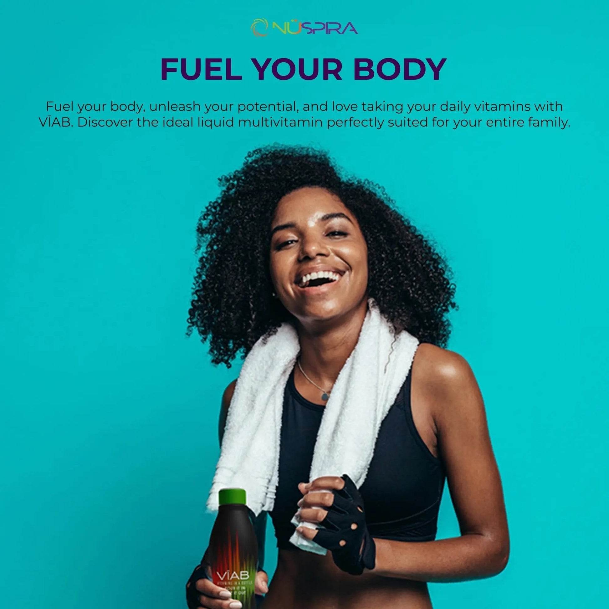 NüSpira - VĪAB Liquid Multi-Vitamin - Effortless Wellness for The Whole Family - Potent Blend of Vitamins & Minerals - Smooth Taste - 30oz NuSpira buy supplements canada