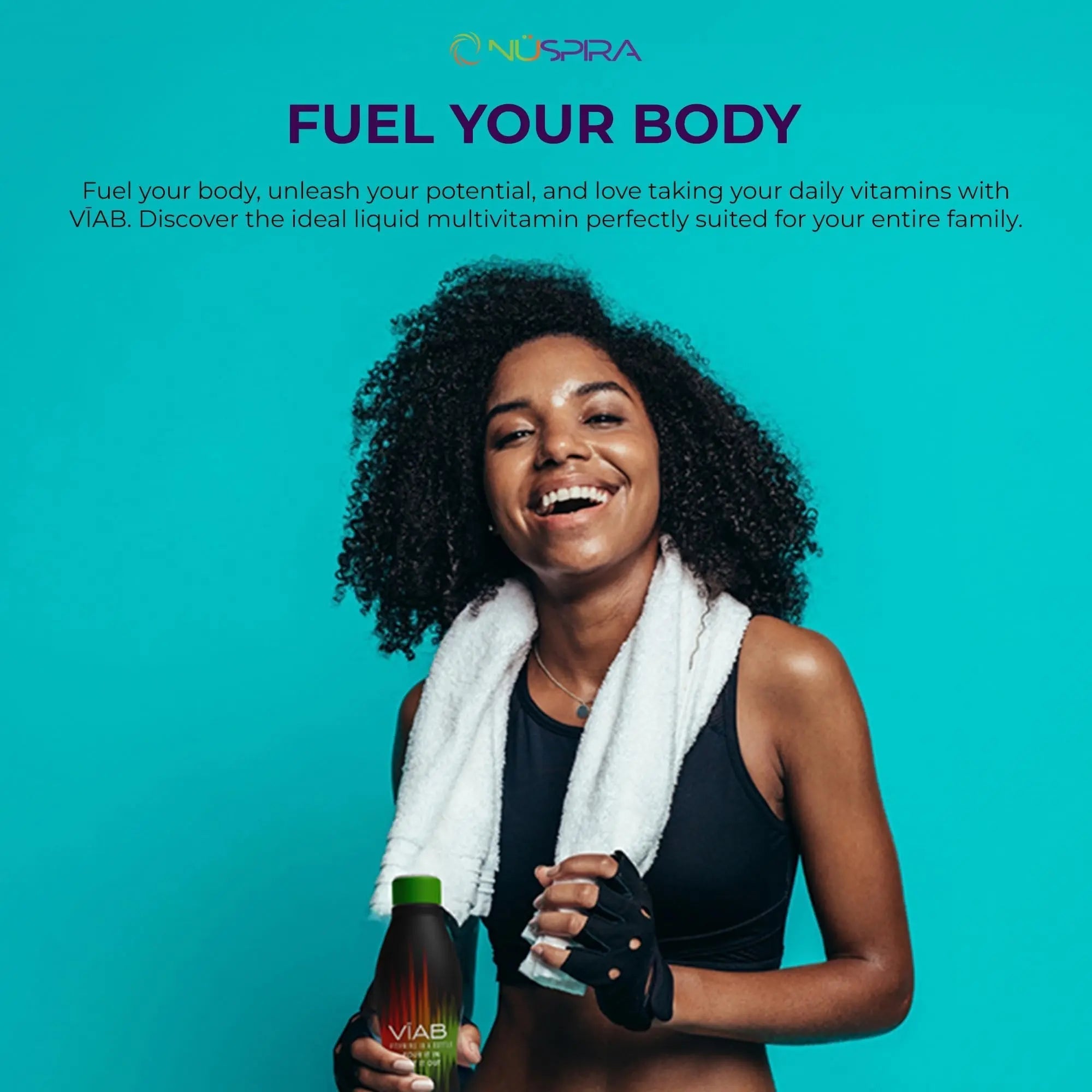 NüSpira - VĪAB Liquid Multi-Vitamin - Effortless Wellness for The Whole Family - Potent Blend of Vitamins & Minerals - Smooth Taste - 30oz NuSpira buy supplements canada