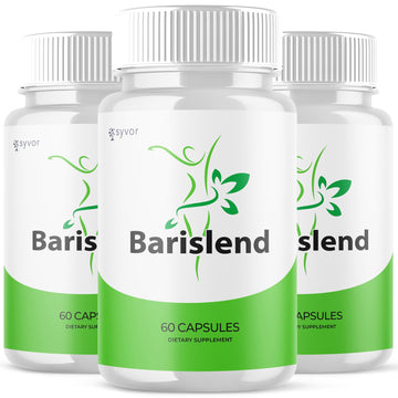 (3 Pack) Barislend Capsules, Official Barislend Pink Salt Pills with All Natural Ingredients, Bari-Slend Advanced Formula Vitamin Pills for Health and Wellness Support for Men and Women (180 Capsules) Syvor buy supplements canada