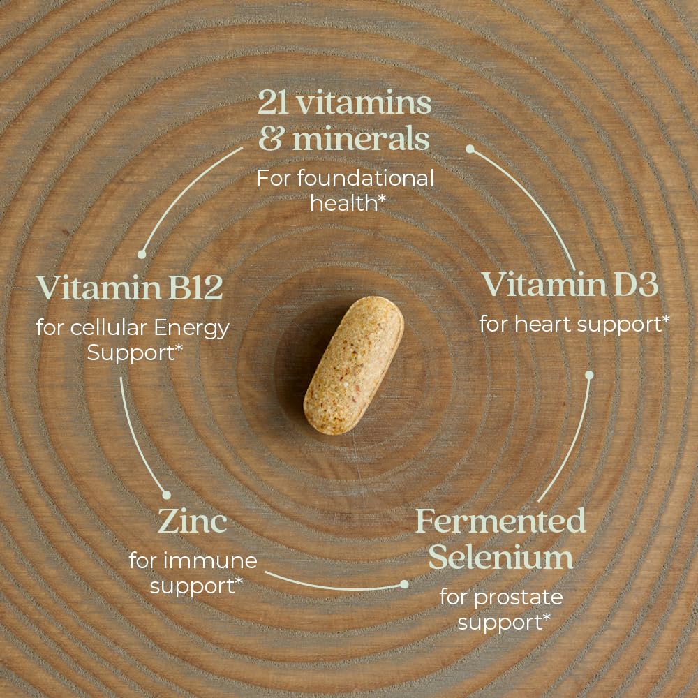 New Chapter Men’s Multivitamin, B6, Extra B12, D3, Vitamin C & Zinc, Immune, Heart, Cellular Energy, and Brain Health New Chapter buy supplements canada