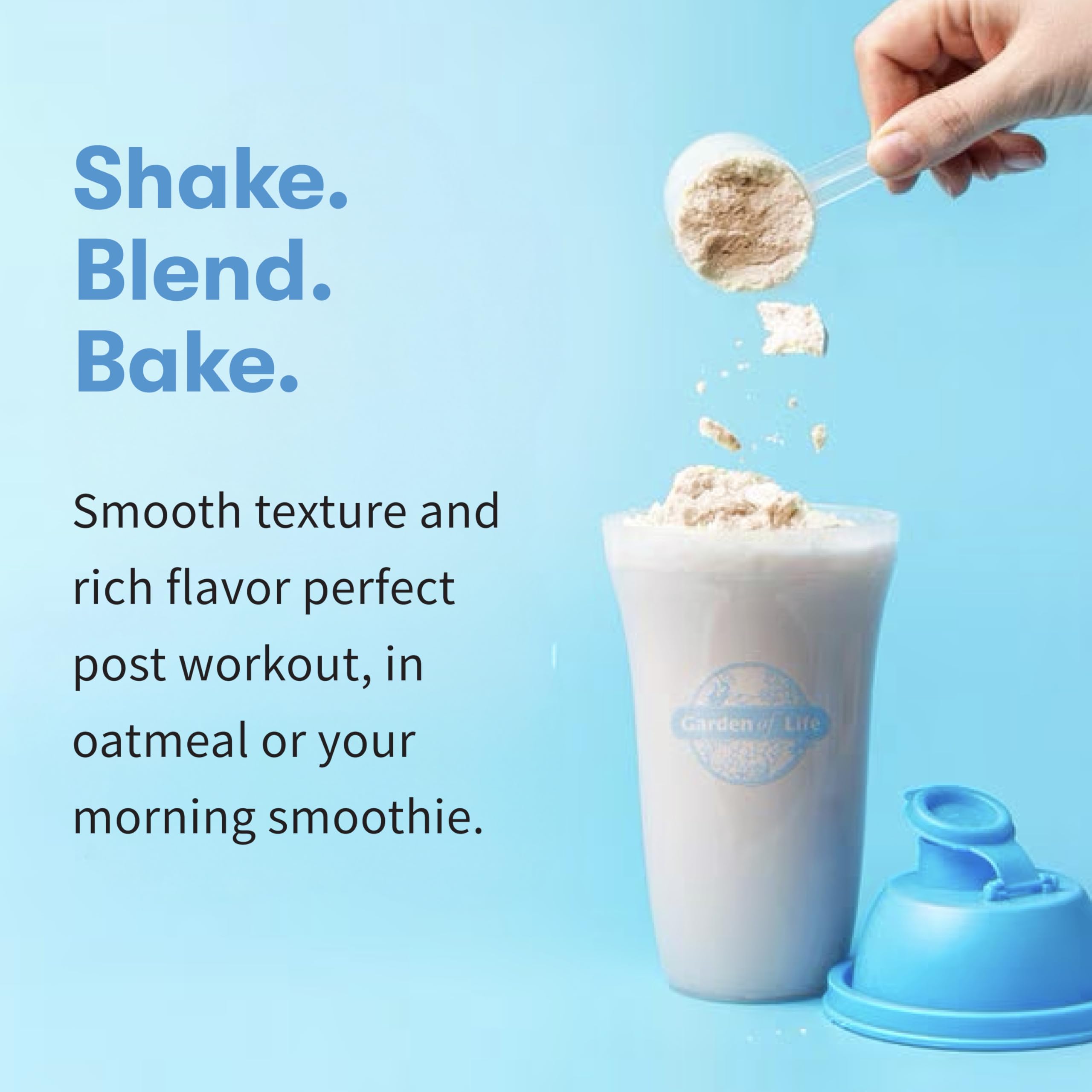 Garden Of Life Protein Powder, Vegan Protein Powder, Bcaa, Probiotics & Digestive Enzymes, Gluten & Lactose Free, Vanilla, 23.28 Ounce Garden of Life buy supplements canada
