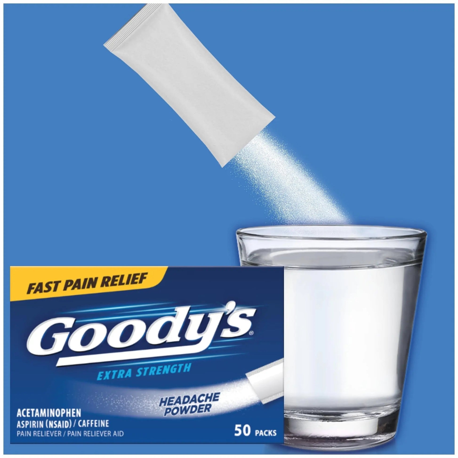 Goody's Extra Strength Headache Powders 50 ea (Pack of 6) Goody's buy supplements canada