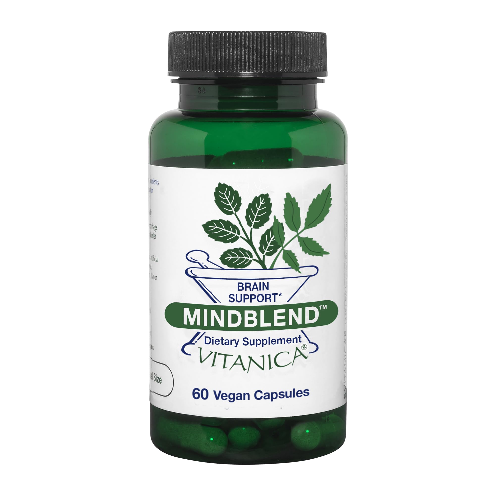 Vitanica MindBlend, Brain Support, Vegan, 60 Capsules Vitanica buy supplements canada