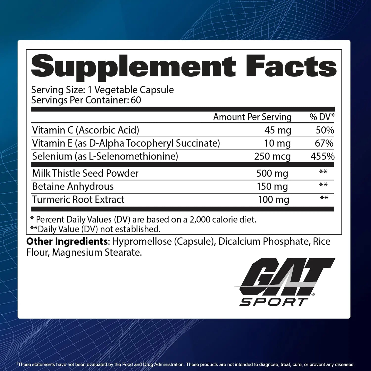 GAT SPORT Essentials Liver Cleanse Multivitamin, 60 Count GAT SPORT buy supplements canada