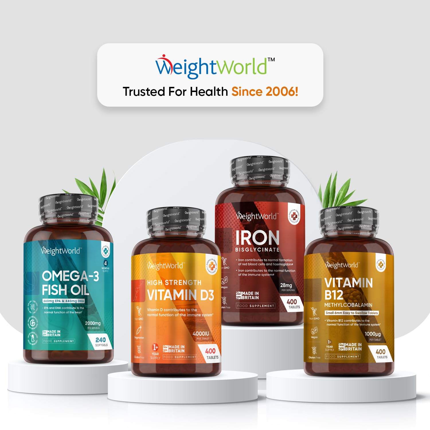 Vitamin D3 4000 IU – 400 High Strength Vitamin D Tablets (1+ Year Supply) – Vegetarian WeightWorld buy supplements canada
