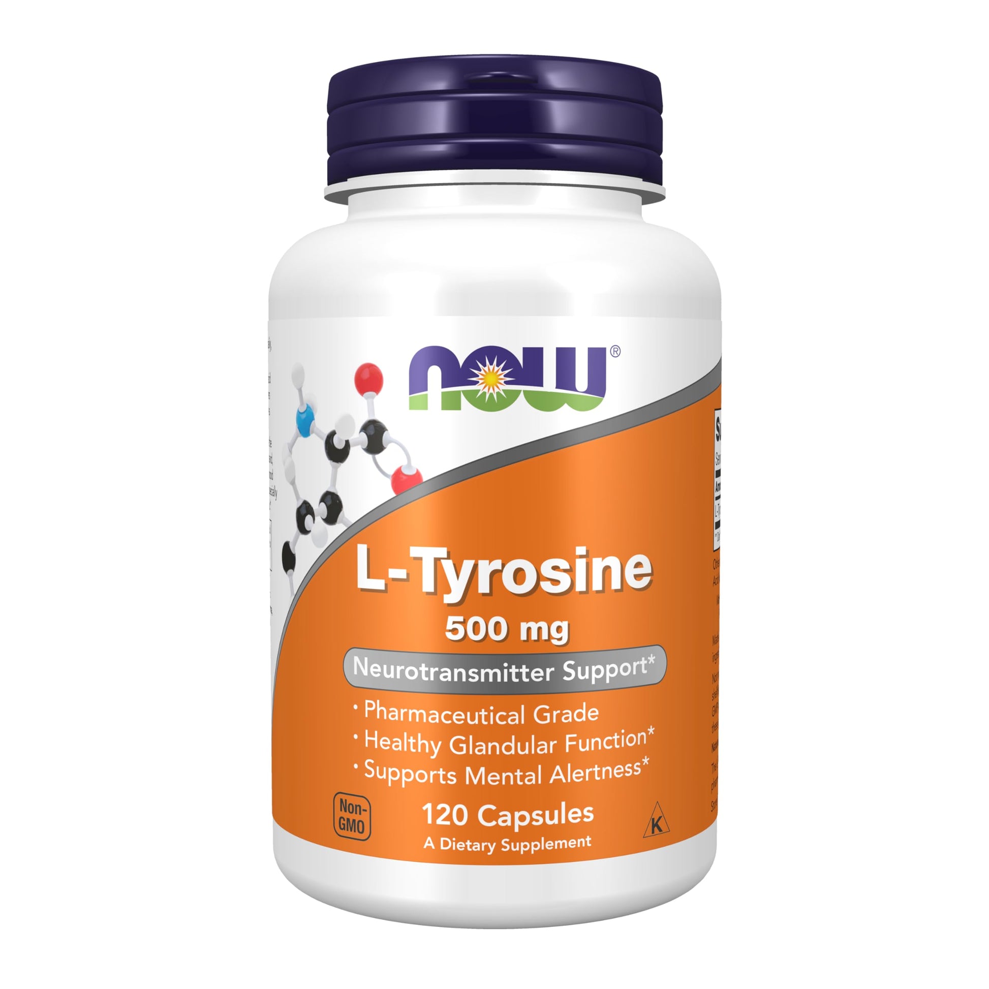 NOW Supplements, L-Tyrosine 500 mg, Supports Mental Alertness*, Neurotransmitter Support*, 120 Capsules NOW Foods buy supplements canada