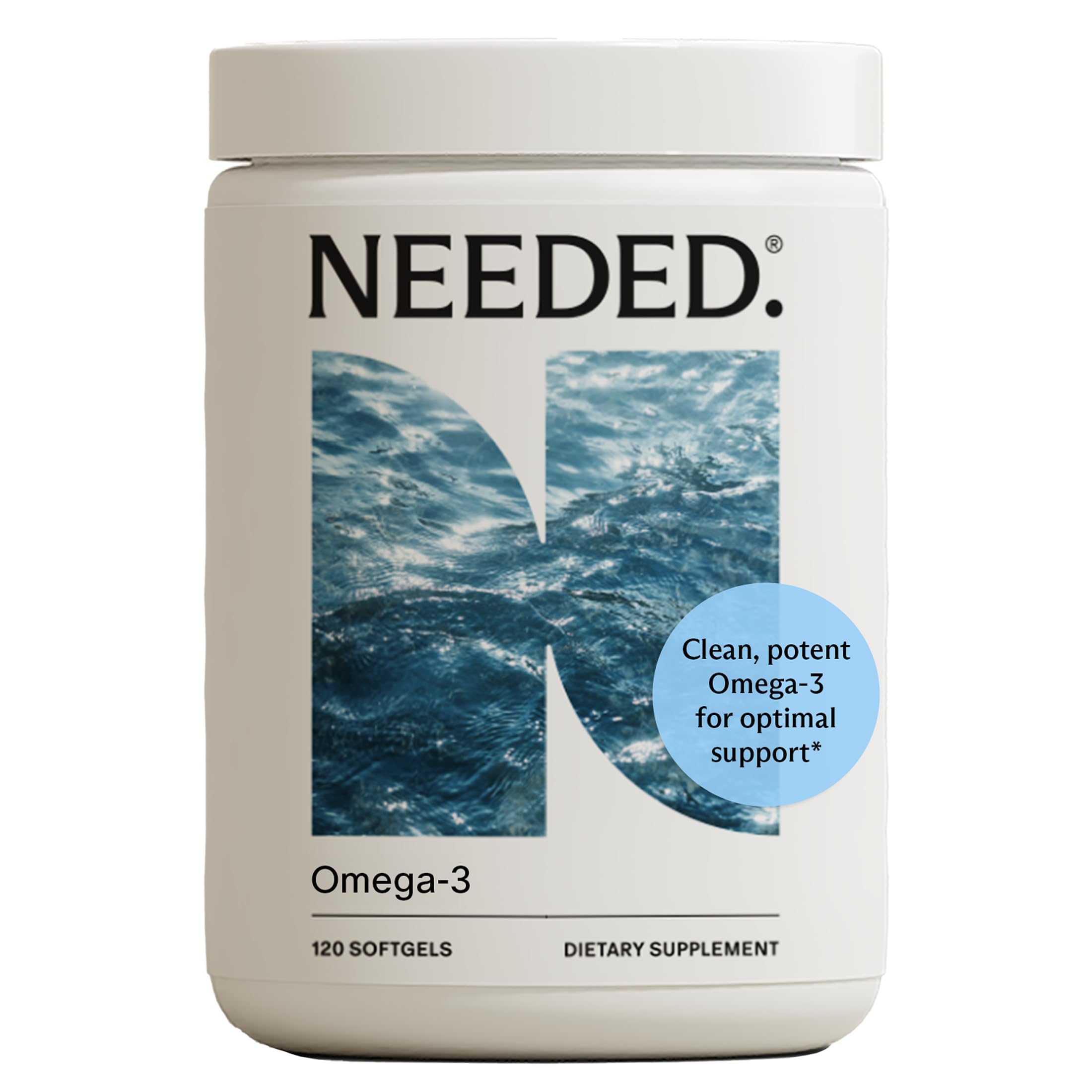 Needed. Prenatal Omega-3 - High Potency Dose of Sustainably Sourced Fish Oil, 1000mg DHA, 1000mg EPA, Encased in a Gelatin-Free, Plant-Based Softgel Shell Needed. buy supplements canada