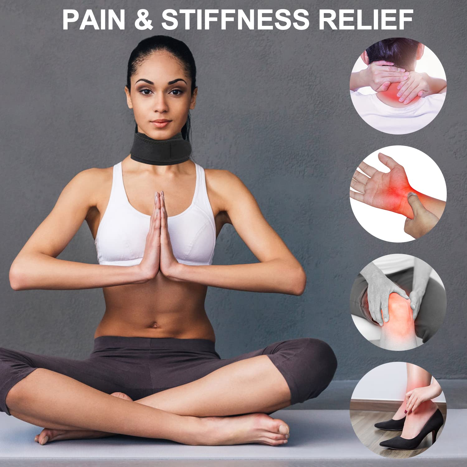 Red Light Therapy Belt for Neck, Infrared Light Therapy Flexible Wearable Wrap Pad LitePow buy supplements canada