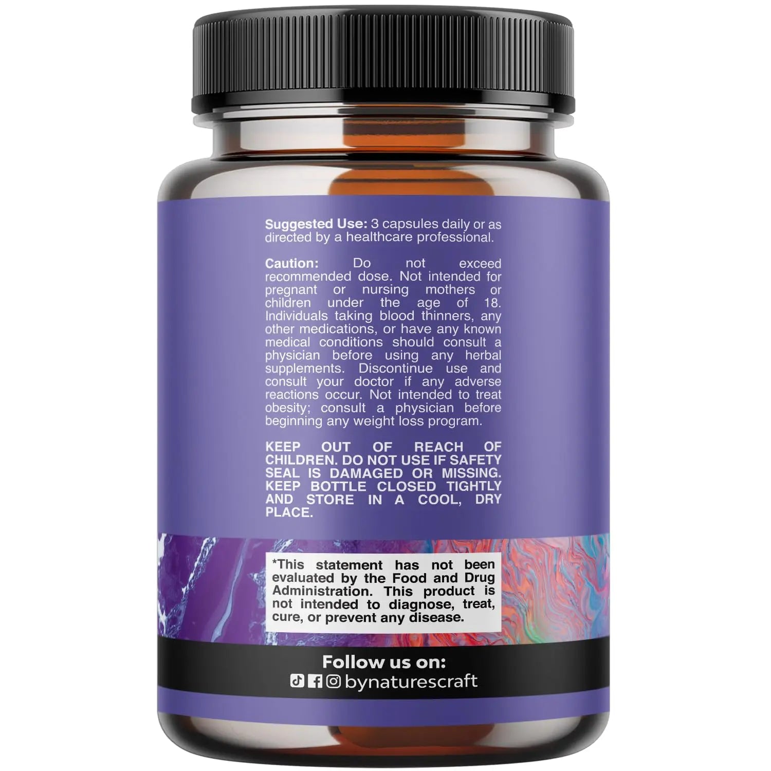 Triple Magnesium Complex Supplement - High Absorption Magnesium Glycinate, Malate & Taurate Blend for Muscles, Energy Support & Heart Health - Triple Mg Complex 400 mg Capsules - 120 Count Natures Craft buy supplements canada