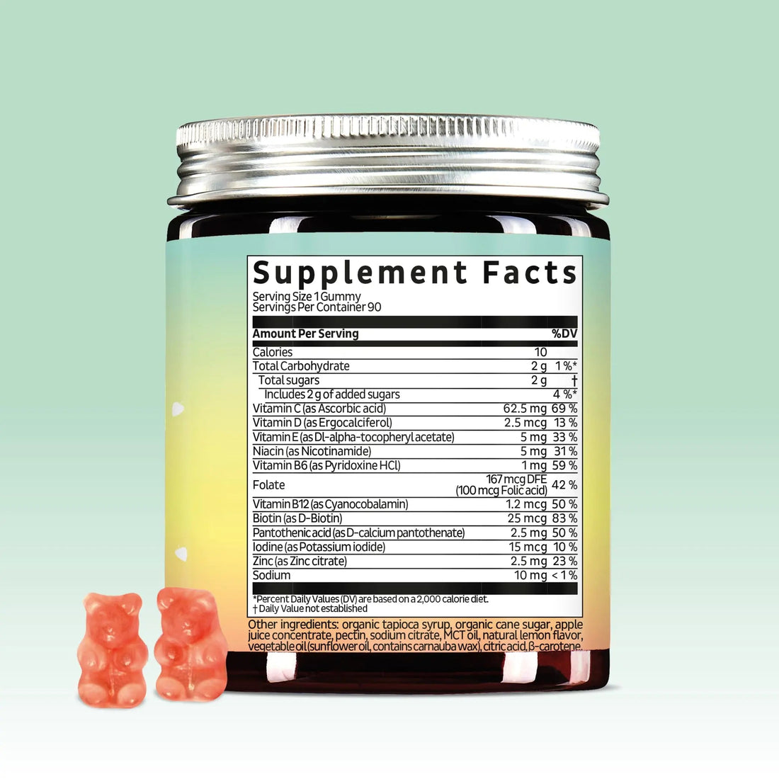 Bears with Benefits Immune Support Gummies – Vitamin C, D, B6 & B12 – Daily Immune Boost – Vegan, Naturally Flavored (30 Gummies) Bears with Benefits buy supplements canada