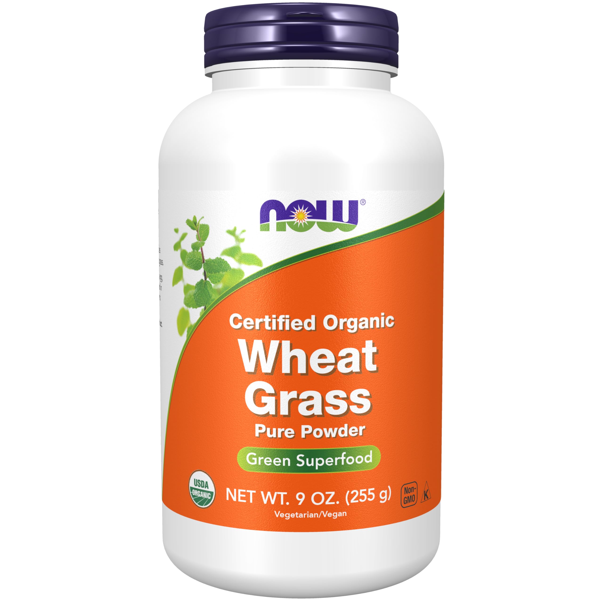 NOW Foods Supplements, Certified Organic and Non-GMO, Wheat Grass Powder, Green Superfood, 9-Ounce NOW Foods buy supplements canada