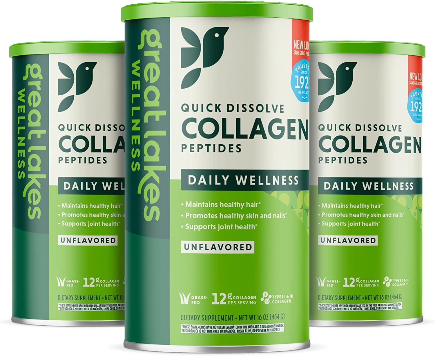 Great Lakes Gelatin Collagen Hydrolysate 454g (UK/EU Compliant can) (3) Great Lakes Gelatin buy supplements canada