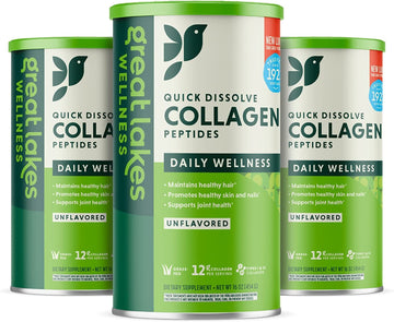 Great Lakes Gelatin Collagen Hydrolysate 454g (UK/EU Compliant can) (3) Great Lakes Gelatin buy supplements canada
