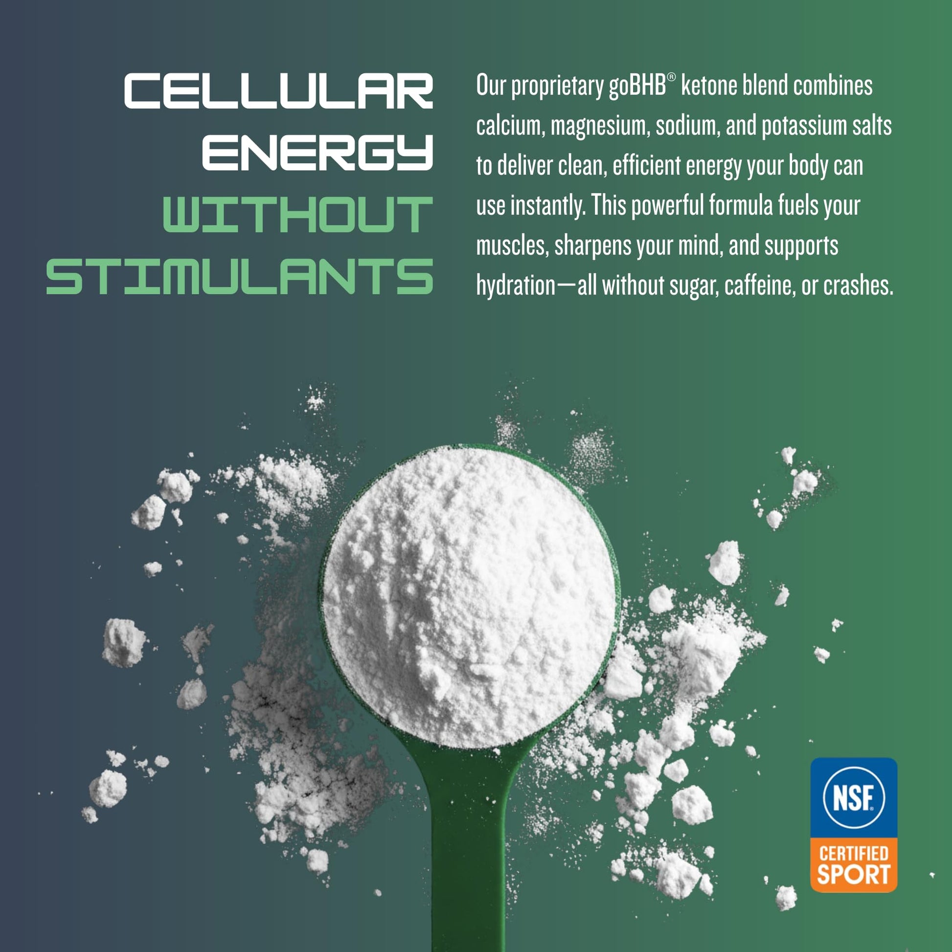 CleanForm Nutrition goBHB® Clean Energy Powder | NSF Sport Certified | Cellular Fuel with BHB Salts | Enhances Endurance, Mental Clarity, Hydration & Recovery | No Caffeine or Sugar | Neutral Flavor CleanForm Nutrition buy supplements canada