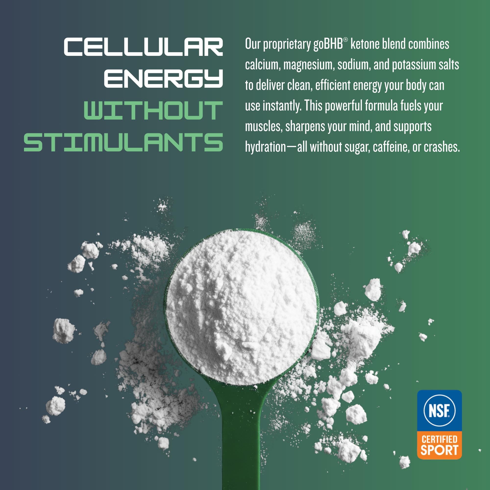 CleanForm Nutrition goBHB® Clean Energy Powder | NSF Sport Certified | Cellular Fuel with BHB Salts | Enhances Endurance, Mental Clarity, Hydration & Recovery | No Caffeine or Sugar | Neutral Flavor CleanForm Nutrition buy supplements canada