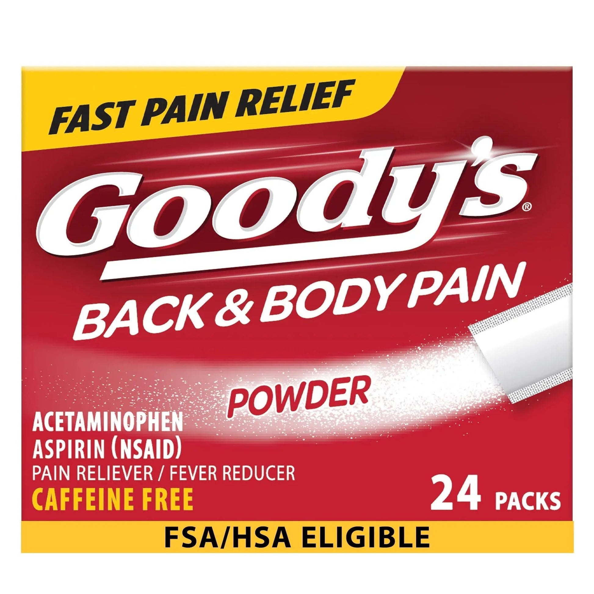 Goody's Back and Body Pain Relief Powder, 24 ct (Pack of 1) Goody's buy supplements canada