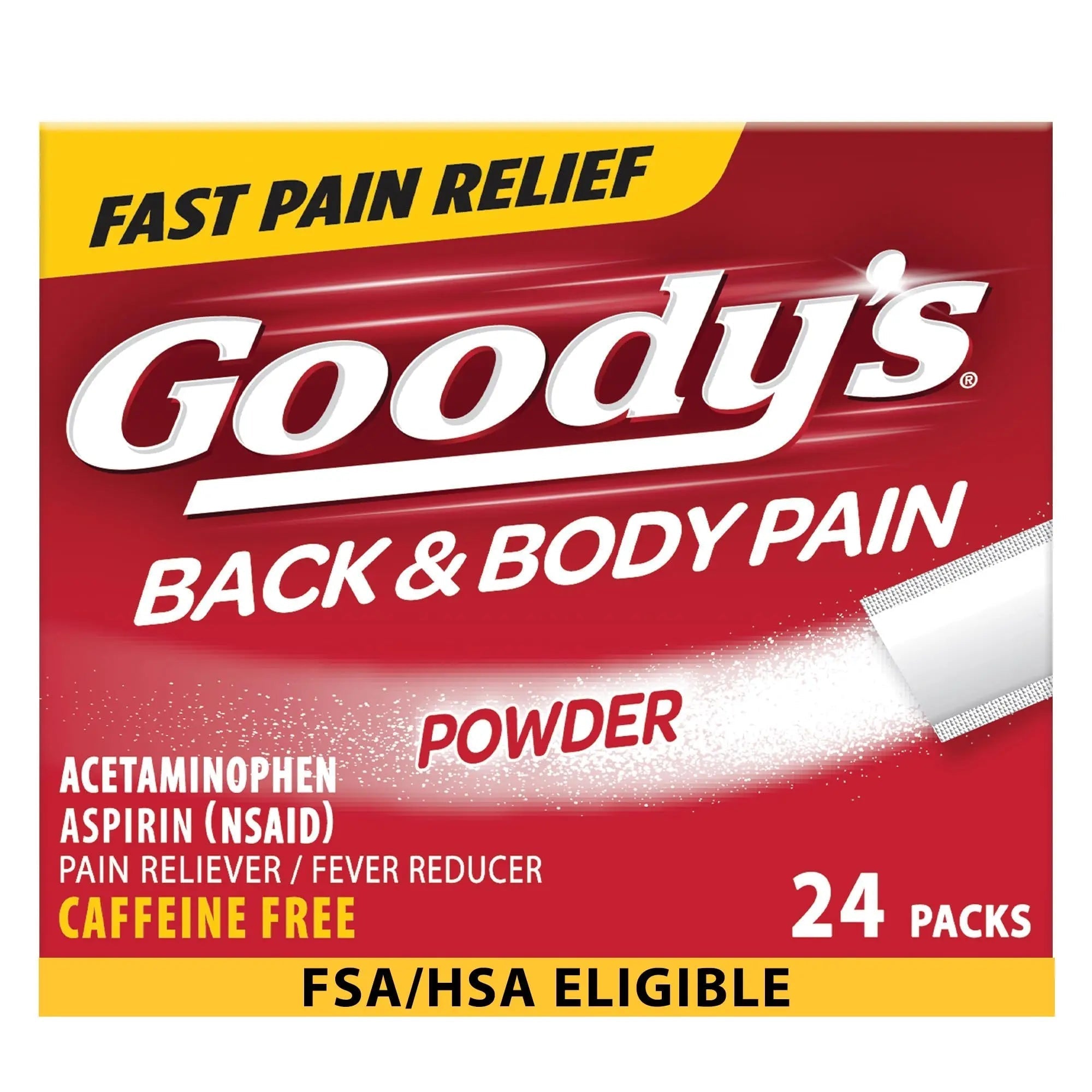 Goody's Back and Body Pain Relief Powder, 24 ct (Pack of 1) Goody's buy supplements canada