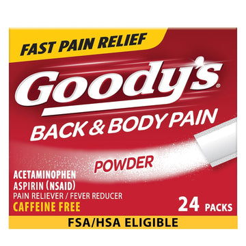 Goody's Back and Body Pain Relief Powder, 24 ct (Pack of 1) Goody's buy supplements canada