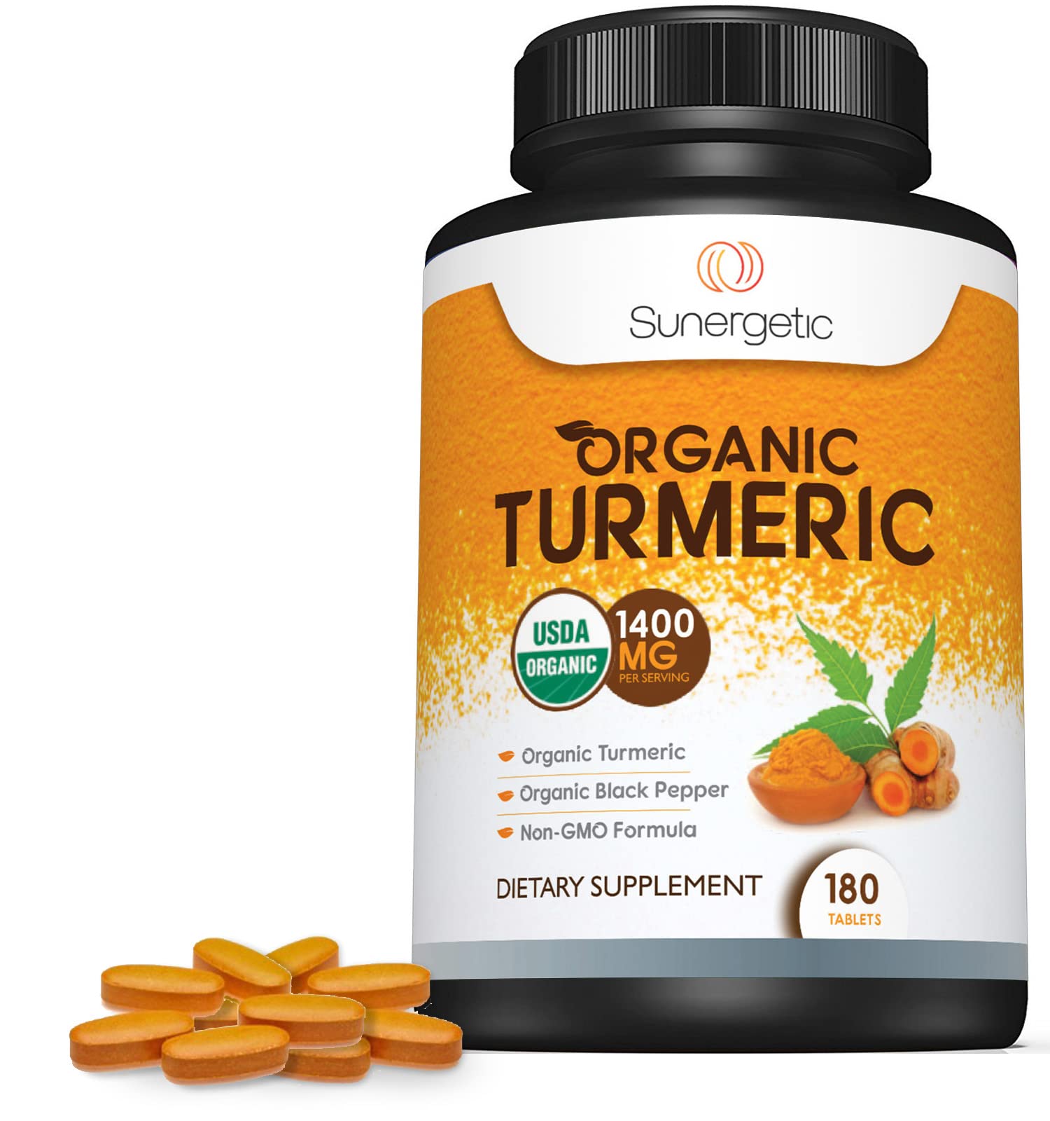 Sunergetic USDA Certified Organic Turmeric Supplement – Includes Organic Turmeric Sunergetic buy supplements canada
