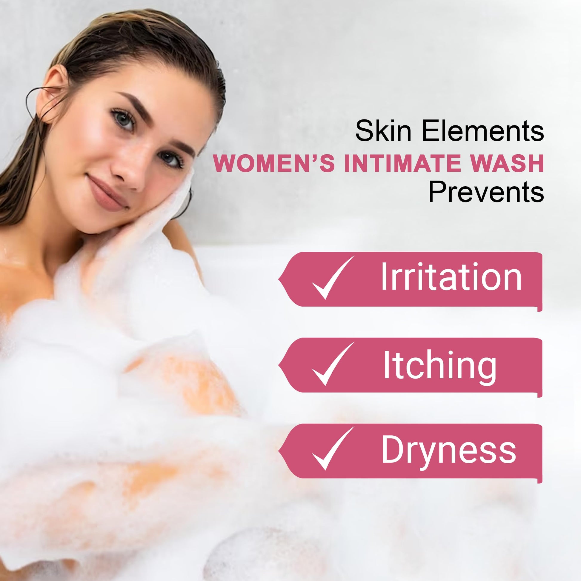 Skin Elements Intimate wash for Women (4.05 Fl Oz.) with Rose & Chamomile Water Skin Elements buy supplements canada